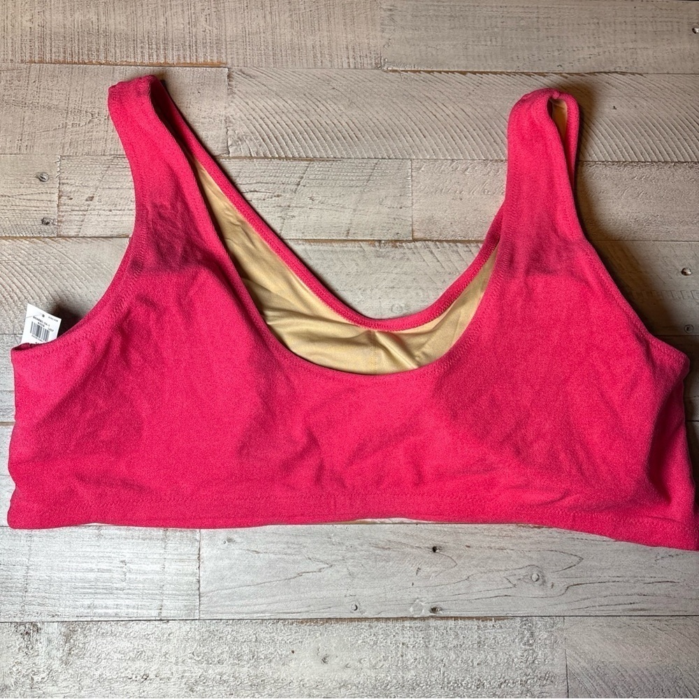 Women’s 4x Bikini Classic Terry Texture In Pink From Old Navy NWT! - Picture 14 of 16